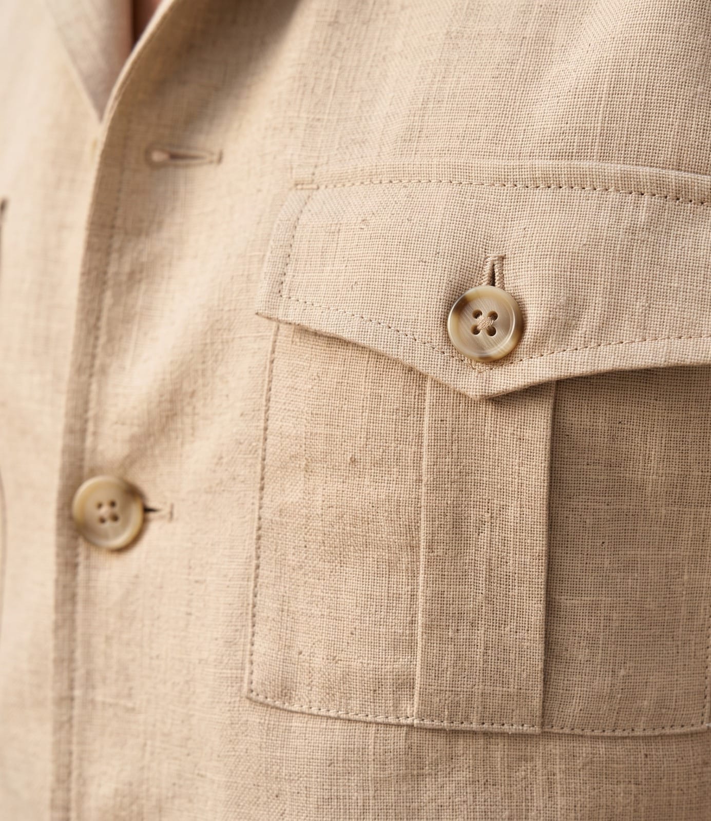 Safari Jacket — Beige