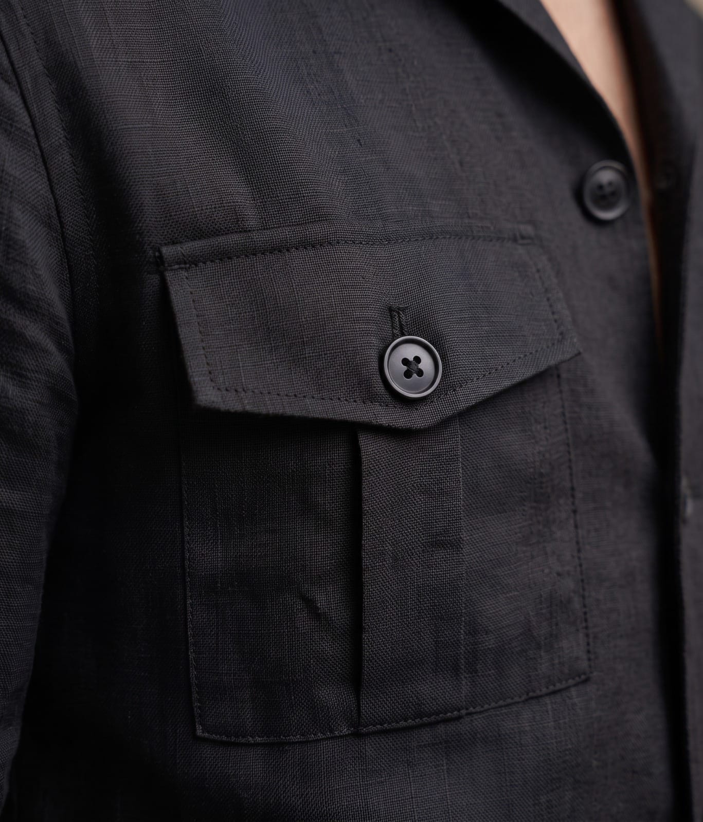Safari Jacket — Black