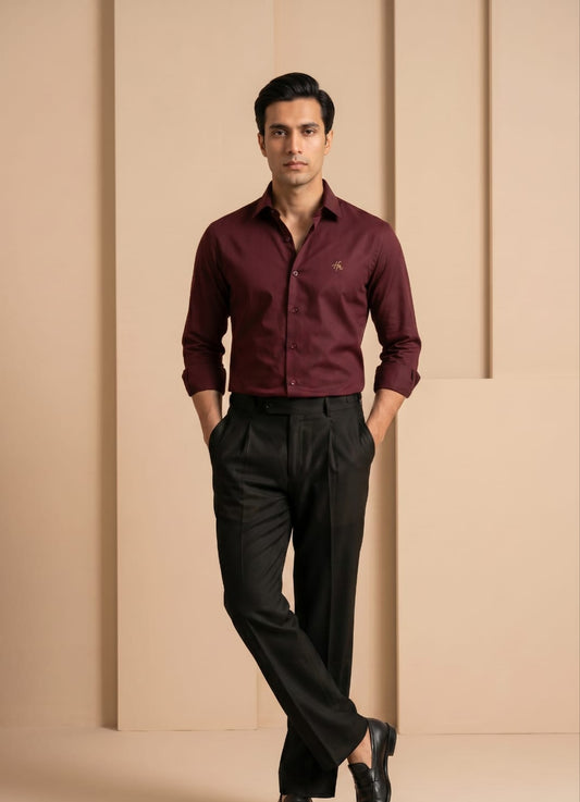 Signature Maroon Shirt