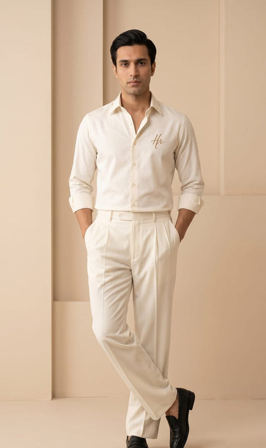 Signature Ivory Shirt