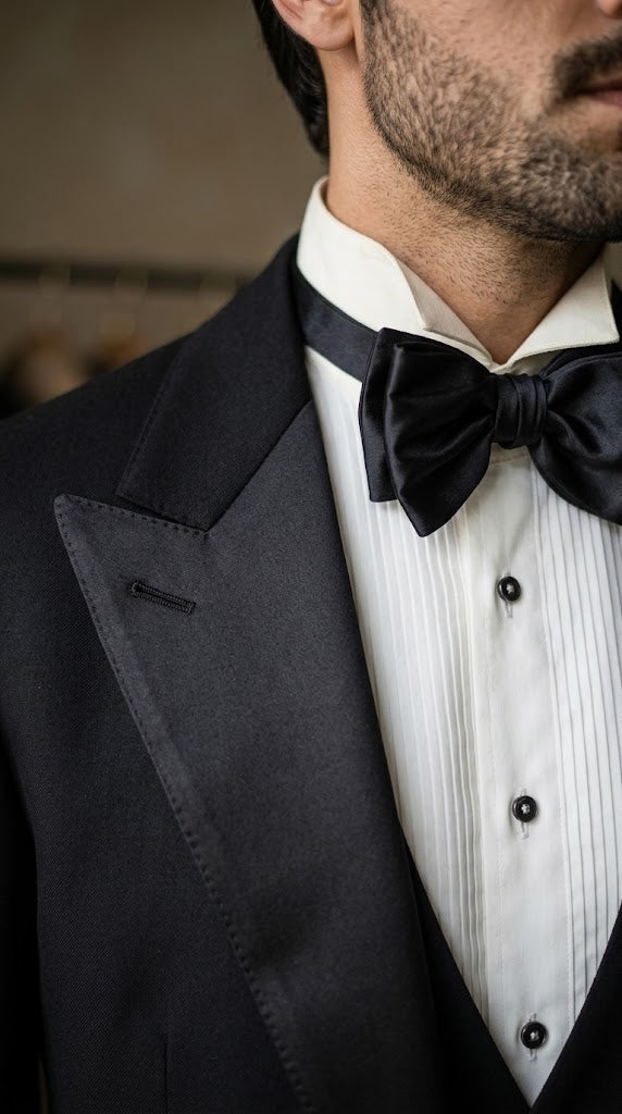 Classic Black Three-Piece Tuxedo