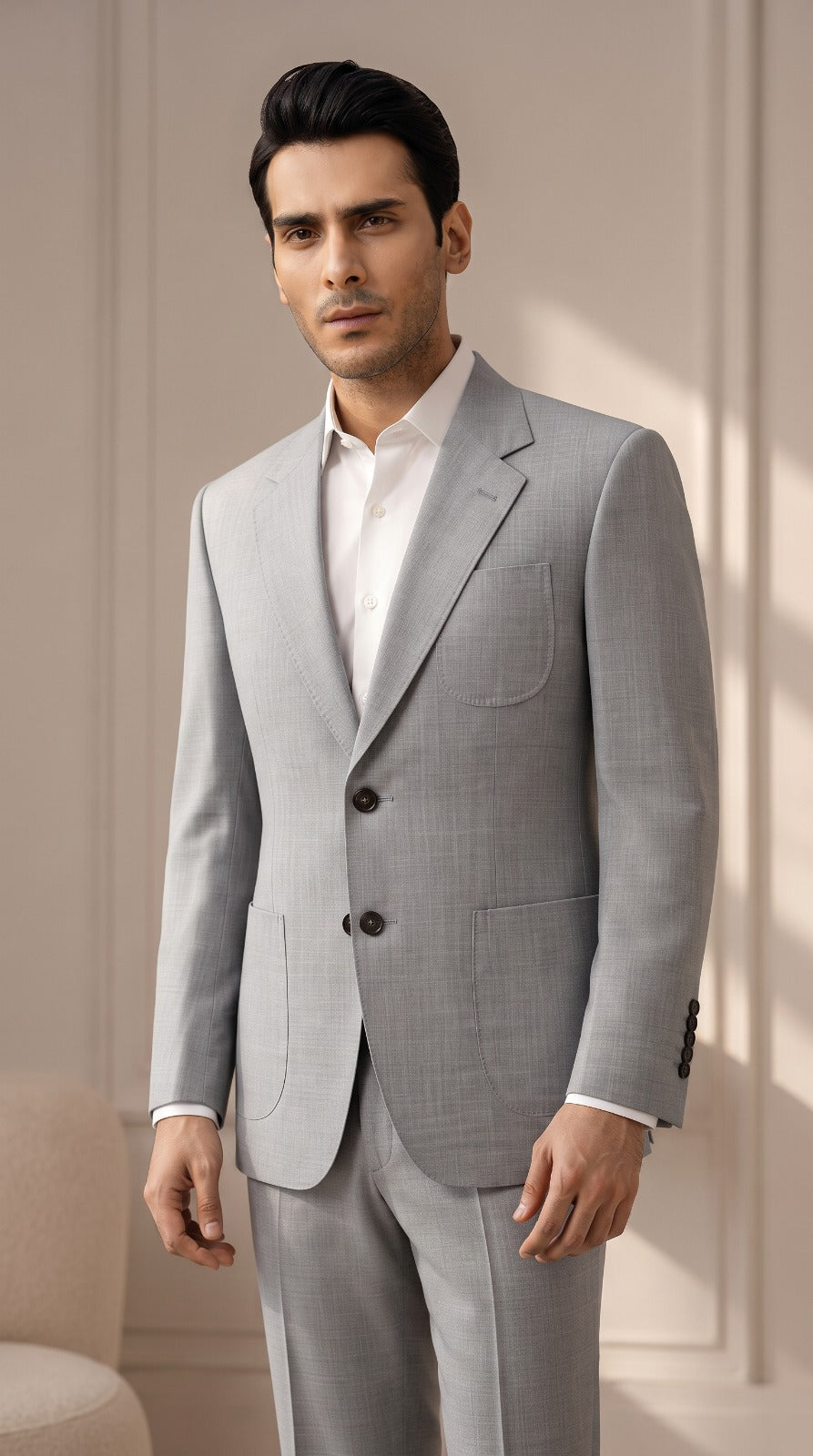 Light Grey Suit