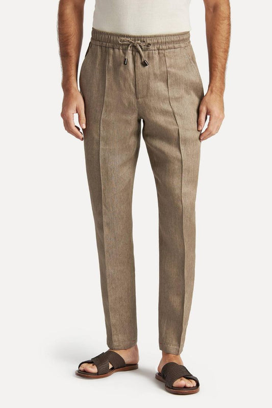 Linen Pant — Taupe